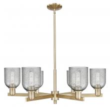 Innovations Lighting 716-6CR-CB-G257 - Caledonia - 6 Light - 35 inch - Champagne Bronze - Stem hung - Chandelier