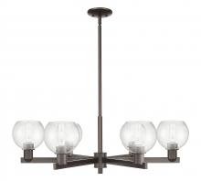 Innovations Lighting 716-6CR-OB-G124-6 - Athens - 6 Light - 36 inch - Oil Rubbed Bronze - Stem hung - Chandelier