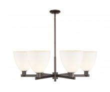 Innovations Lighting 716-6CR-OB-GBD-91 - Bristol - 6 Light - 39 inch - Oil Rubbed Bronze - Stem hung - Chandelier