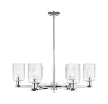 Innovations Lighting 716-6CR-PC-G342 - Hadley - 6 Light - 34 inch - Polished Chrome - Stem hung - Chandelier