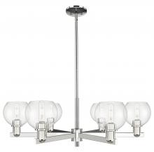 Innovations Lighting 716-6CR-PN-G122-6 - Athens - 6 Light - 36 inch - Polished Nickel - Stem hung - Chandelier