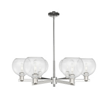 Innovations Lighting 716-6CR-PN-G122-8 - Athens - 6 Light - 38 inch - Polished Nickel - Stem hung - Chandelier