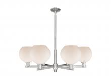 Innovations Lighting 716-6CR-SN-G121-8 - Athens - 6 Light - 38 inch - Satin Nickel - Stem hung - Chandelier