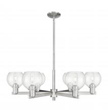 Innovations Lighting 716-6CR-SN-G122-6 - Athens - 6 Light - 36 inch - Satin Nickel - Stem hung - Chandelier