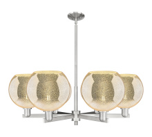 Innovations Lighting 716-6CR-SN-G128-10 - Athens - 6 Light - 40 inch - Satin Nickel - Stem hung - Chandelier