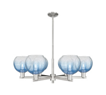 Innovations Lighting 716-6CR-SN-G483-8SB - Brookhaven Globe - 6 Light - 24 inch - Satin Nickel - Chandelier