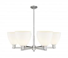 Innovations Lighting 716-6CR-SN-GBD-91 - Bristol - 6 Light - 39 inch - Satin Nickel - Stem hung - Chandelier