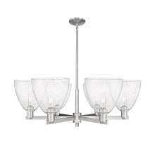Innovations Lighting 716-6CR-SN-GBD-94 - Bristol - 6 Light - 39 inch - Satin Nickel - Stem hung - Chandelier