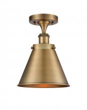 Innovations Lighting 916-1C-BB-M13-BB - Appalachian - 1 Light - 7 inch - Brushed Brass - Semi-Flush Mount