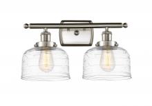 Innovations Lighting 916-2W-SN-G713-LED - Bell - 2 Light - 18 inch - Brushed Satin Nickel - Bath Vanity Light