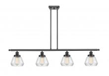 Innovations Lighting 916-4I-BK-G172 - Fulton - 4 Light - 48 inch - Matte Black - Stem Hung - Island Light