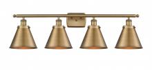 Innovations Lighting 916-4W-BB-M13-BB - Appalachian - 4 Light - 36 inch - Brushed Brass - Bath Vanity Light