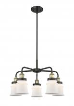 Innovations Lighting 916-5CR-BAB-G181S - Canton - 5 Light - 24 inch - Black Antique Brass - Chandelier