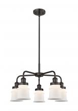 Innovations Lighting 916-5CR-OB-G181S - Canton - 5 Light - 24 inch - Oil Rubbed Bronze - Chandelier