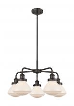 Innovations Lighting 916-5CR-OB-G321 - Olean - 5 Light - 25 inch - Oil Rubbed Bronze - Chandelier