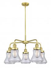 Innovations Lighting 916-5CR-SG-G192 - Bellmont - 5 Light - 25 inch - Satin Gold - Chandelier