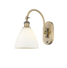 Innovations Lighting 918-1W-BB-GBD-751 - Bristol - 1 Light - 8 inch - Brushed Brass - Sconce