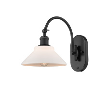 Innovations Lighting 918-1W-BK-G131 - Orwell - 1 Light - 8 inch - Matte Black - Adjustable - Sconce