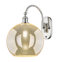 Innovations Lighting 918-1W-PN-G128-12 - Athens - 1 Light - 12 inch - Polished Nickel - Adjustable - Sconce