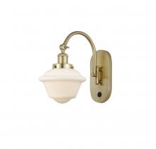 Innovations Lighting 918-1W-SG-G531 - Oxford - 1 Light - 8 inch - Satin Gold - Sconce