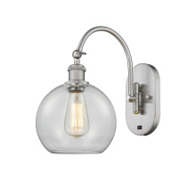 Innovations Lighting 918-1W-SN-G122-8 - Athens - 1 Light - 8 inch - Brushed Satin Nickel - Sconce