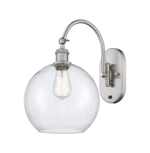 Innovations Lighting 918-1W-SN-G124-10 - Athens - 1 Light - 10 inch - Brushed Satin Nickel - Adjustable - Sconce