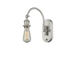 Innovations Lighting 918-1W-SN - Halophane - 1 Light - 5 inch - Brushed Satin Nickel - Adjustable Swing Arm