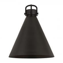 Innovations Lighting M411-18BK - Newton Cone 18 inch Shade