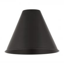 Innovations Lighting MBC-12-BK - Berkshire Light 12 inch Matte Black Metal Shade