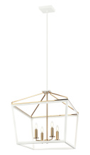 Matteo Lighting C67014WHAG - Mavonshire Chandelier