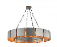 Matteo Lighting C59316SV - Mattone Chandelier