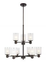 Generation Lighting 3139809-710 - Nine Light Chandelier