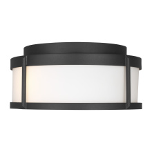 Generation Lighting GLO1132OE-TXB - Luning Medium Flush Mount