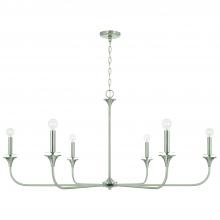 Capital 448961BN - 6 Light Chandelier