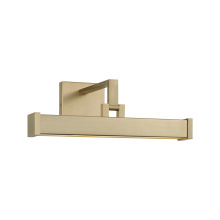 Capital 658111MA - 16" W x 6" H Integrated LED Adjustable Pivoting Picture Light Wall Sconce in Matte Brass
