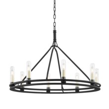 Troy F6233-TBK - SUTTON Chandelier