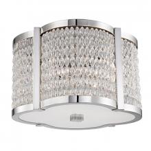 Hudson Valley 4302-PN - 4 LIGHT FLUSH MOUNT