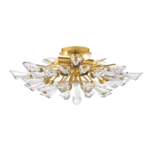 Hudson Valley 7223-GL - 4 LIGHT SEMI FLUSH