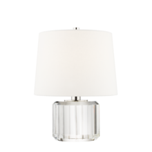 Hudson Valley L1054-PN - 1 LIGHT SMALL TABLE LAMP