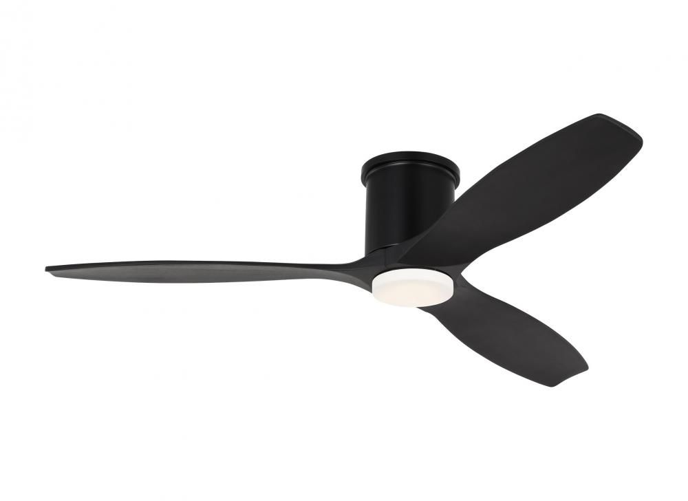 Collins 52-inch indoor/outdoor Energy Star smart integrated LED dimmable hugger ceiling fan