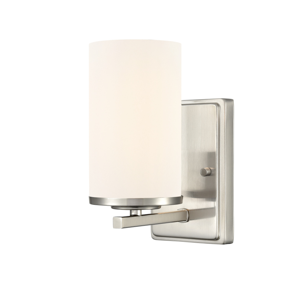 Verlana 8.75" High 1-Light Wall Sconce - Brushed Nickel