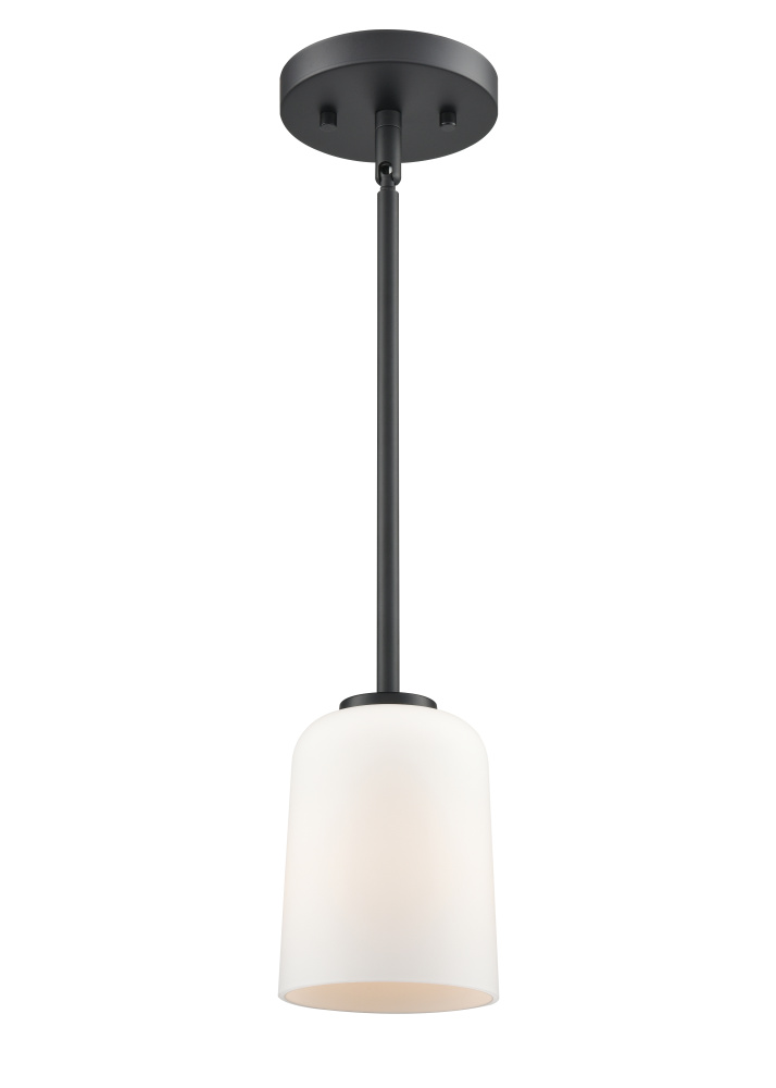 Laphia 5" Wide 1-Light Pendant - Matte Black