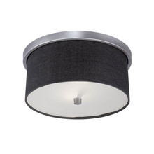 Millennium 3122-BPW - Jackson 2-Light Flushmount Ceiling Light Brushed Pewter