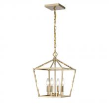 Millennium 3234-MG - 4-Light Pendant light Modern Gold