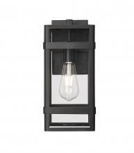 Millennium 10701-PBK - Payton 1-Light Outdoor Wall Sconce Powder Coated Black