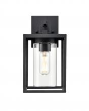 Millennium 93101-TBK - Ellway 1-Light Outdoor Wall Sconce Textured Black