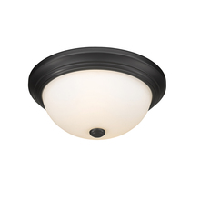 Millennium 4903-MB - 2-Light Flushmount Ceiling Light Matte Black