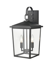 Millennium 2972-PBK - Fetterton 2-Light Outdoor Wall Sconce Powder Coated Black