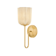 Mitzi by Hudson Valley Lighting H1094101-AGB - Samantha Wall Sconce
