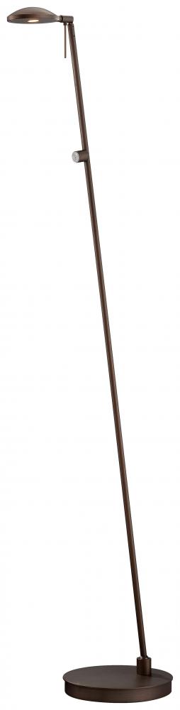 George's Reading RoomÃ¢â€žÂ¢ - 1 Light LED Pharmacy Floor Lamp